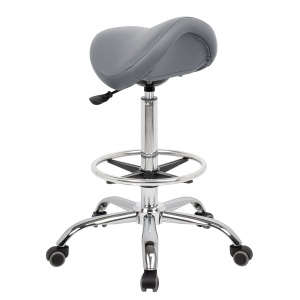 Стул седло BALANCE для парикмахера с кругом под ноги (VLK 725)