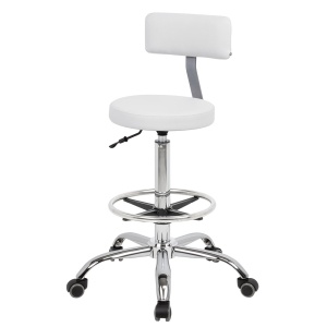 Топ со спинкой для парикмахера с кругом под ноги (VLK 100)