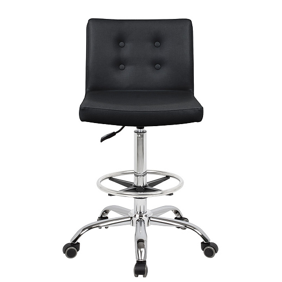 Стулья для парикмахера: Канто для парикмахера с кругом под ноги (VLK 600, с пуговицами) за 555 руб. Фото 2