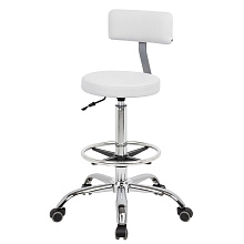 Топ со спинкой для парикмахера с кругом под ноги (VLK 100)