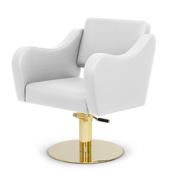 Парикмахерские кресла: RIVO (VLK 100, на диске плоском, золото) за