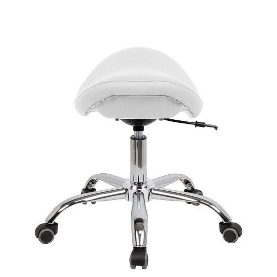 Стулья мастера педикюра: Стул седло BALANCE для педикюра низкий (ECO PE 100, хром) за 430 руб. Фото 3