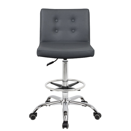 Стулья для парикмахера: Канто для парикмахера с кругом под ноги (VLK 700, с пуговицами) за 555 руб. Фото 2