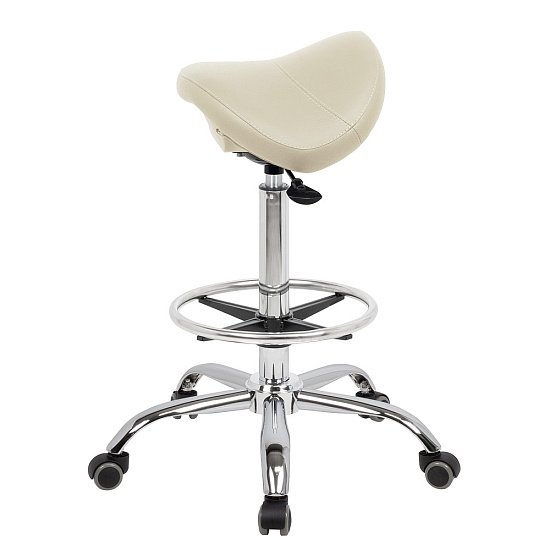 Стулья для парикмахера: Стул седло BALANCE для парикмахера с кругом под ноги (VLK 261) за 470 руб. Фото 3