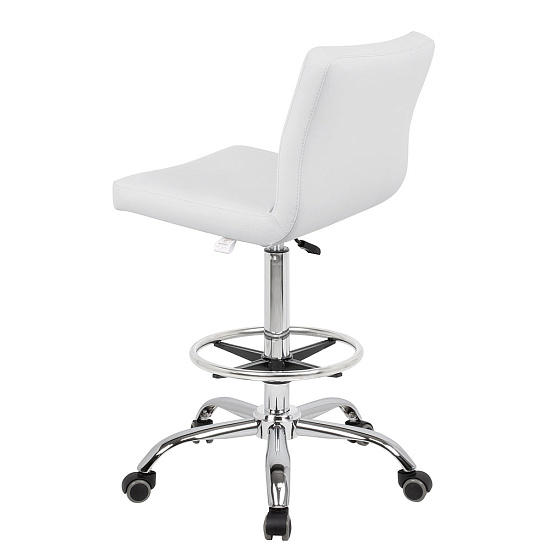 Стулья для парикмахера: Канто для парикмахера с кругом под ноги (VLK 100, с пуговицами) за 605 руб. Фото 5