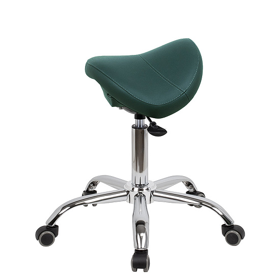 Стулья для маникюра: Стул седло BALANSE для маникюра (MADRAS 06, хром) за 380 руб. Фото 2