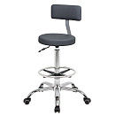 Топ со спинкой для парикмахера с кругом под ноги (VLK 700)