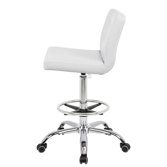 Стулья для парикмахера: Канто для парикмахера с кругом под ноги (VLK 100, с пуговицами) за 605 руб. Фото 3