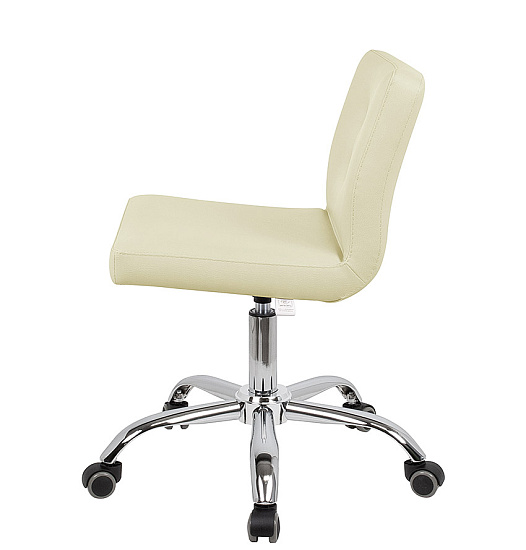 Стулья мастера педикюра: Канто для педикюра на низком подъёмнике (VLK 261, с пуговицами, хром) за 465 руб. Фото 3