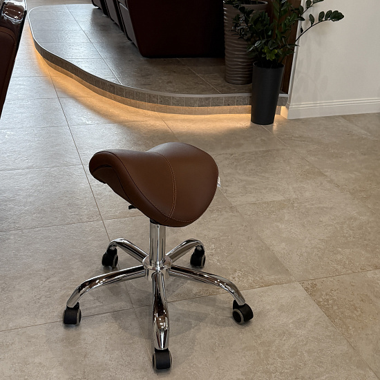 Стулья косметолога: Стул седло BALANCE для косметолога (VLK 600, хром) за 380 руб. Фото 6