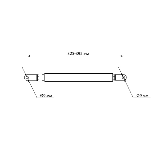 Комплектующие для ремонта: Пневмопружина для барбер кресла 80К за  руб. Фото 4