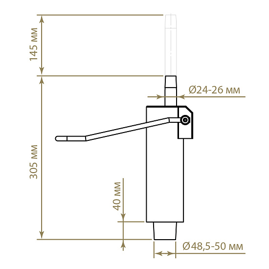 Комплектующие для ремонта: Подъемник гидравлический высокий за 240 руб. Фото 2