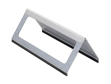 Подставка под ноги Аллегро (серебристый)