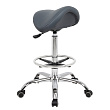 Стул седло BALANCE для парикмахера с кругом под ноги (VLK 700)