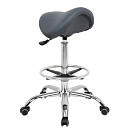 Стул седло BALANCE для парикмахера с кругом под ноги (VLK 700)