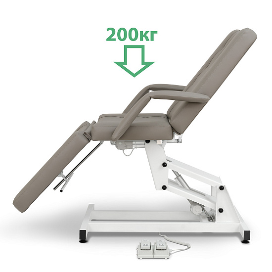 Кресла и кушетки косметологические: Эстетика 2 Электро (UNICO GREY, на электроприводе, 2 мотора) за 3530 руб. Фото 7