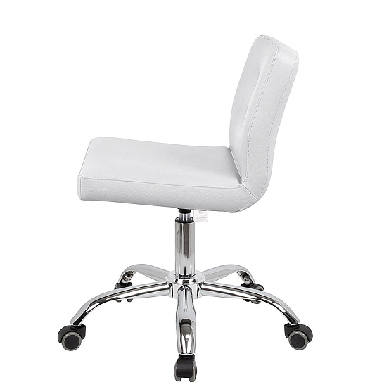 Стулья мастера педикюра: Канто для педикюра на низком подъёмнике (VLK 100, с пуговицами, хром) за 515 руб. Фото 3