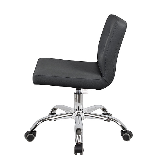 Стулья мастера педикюра: Канто для педикюра на супернизком подъёмнике (VLK 700, с пуговицами, хром) за 465 руб. Фото 3