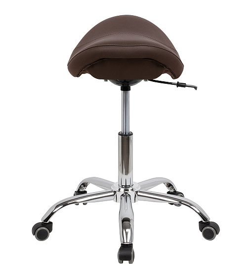 Стулья для маникюра: Стул седло BALANSE для маникюра (VLK 501, хром) за 380 руб. Фото 4