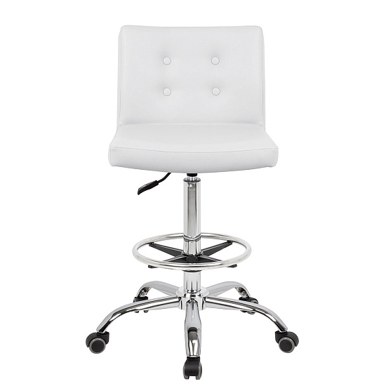 Стулья для парикмахера: Канто для парикмахера с кругом под ноги (VLK 100, с пуговицами) за 605 руб. Фото 2