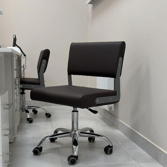 Стулья косметолога: Венто для косметолога (VLK 261, хром) за 405 руб. Фото 4