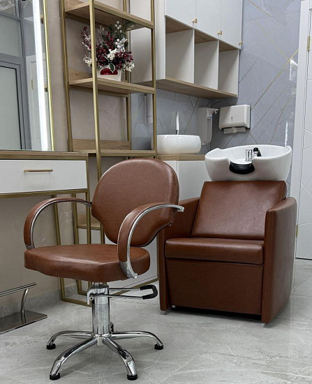 Парикмахерские кресла: Асти (ECO PE 420, на пятилучии) за 650 руб. Фото 5