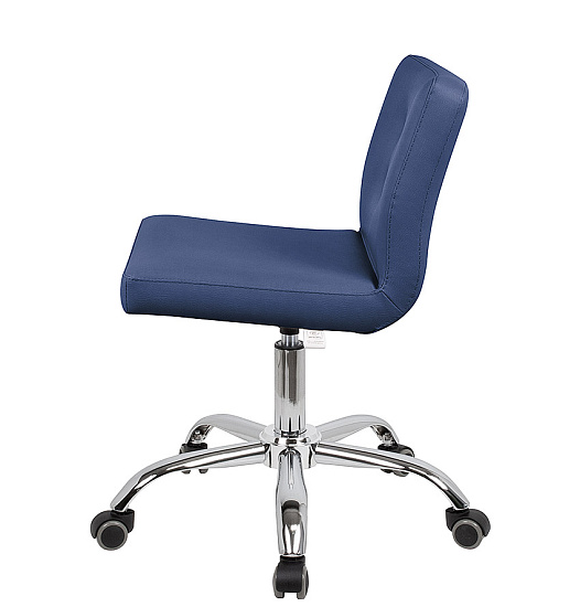 Стулья мастера педикюра: Канто для педикюра на низком подъёмнике (ECO PE 402, с пуговицами, хром) за 465 руб. Фото 3