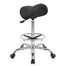 Стул седло BALANCE для парикмахера (VLK 600, с кругом под ноги)