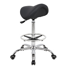 Стул седло BALANCE для парикмахера (VLK 600, с кругом под ноги)