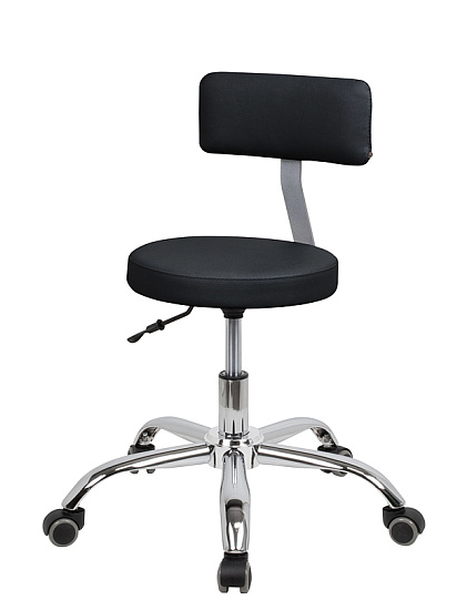 Стулья мастера педикюра: Топ со спинкой для педикюра на супернизком подъемнике (VLK 600, хром) за 270 руб. Фото 2