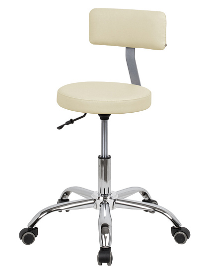 Стулья мастера педикюра: Топ со спинкой для педикюра на низком подъемнике (VLK 261, хром) за 270 руб. Фото 2