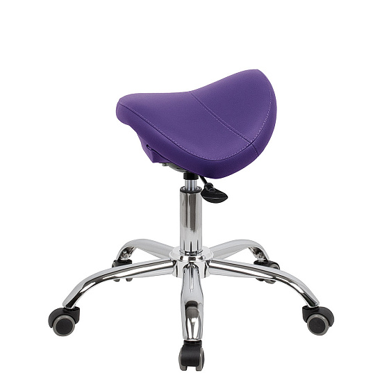 Стулья мастера педикюра: Стул седло BALANCE для педикюра низкий (ECO PE 420, хром) за 380 руб. Фото 2