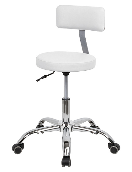 Стулья мастера педикюра: Топ со спинкой для педикюра на низком подъемнике (VLK 100, хром) за 320 руб. Фото 2