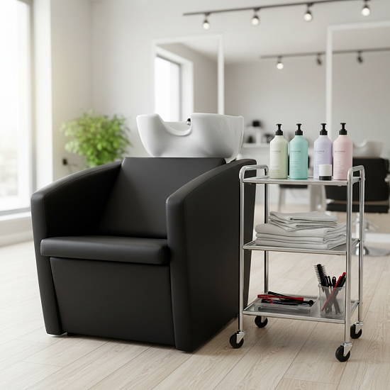 Мойки парикмахерские: Модена ЭКО (VLK 600, К02, белая) за