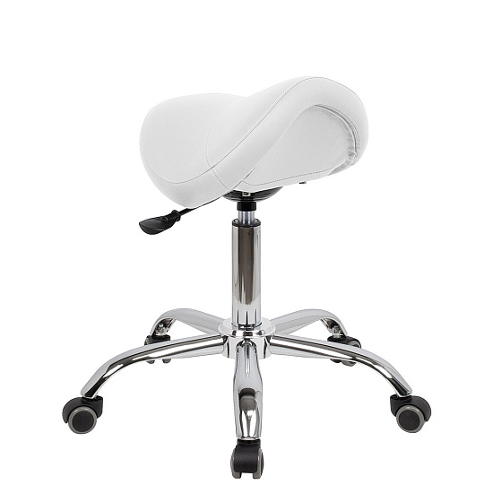 Стулья для маникюра: Стул седло BALANCE для маникюра (VLK 100, хром) за