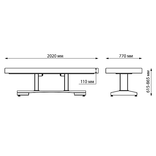 Массажные столы: GURU стол массажный (UNICO INFINITY, электропривод) за 4400 руб. Фото 11