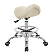 Стул седло BALANSE для маникюра с кругом под ноги (VLK 261)
