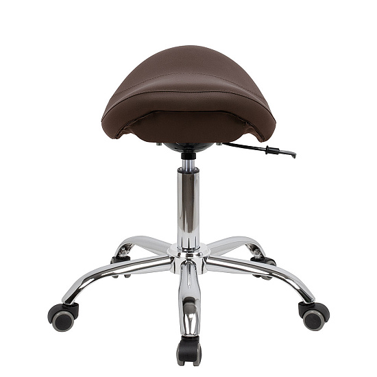 Стулья для маникюра: Стул седло BALANSE для маникюра (VLK 501, хром) за 380 руб. Фото 3