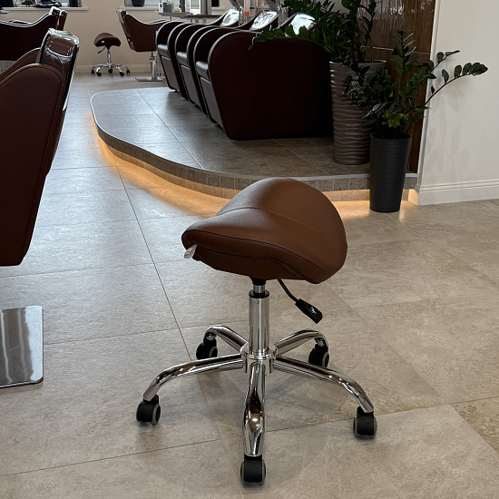 Стулья косметолога: Стул седло BALANCE для косметолога (VLK 700, хром) за 380 руб. Фото 6