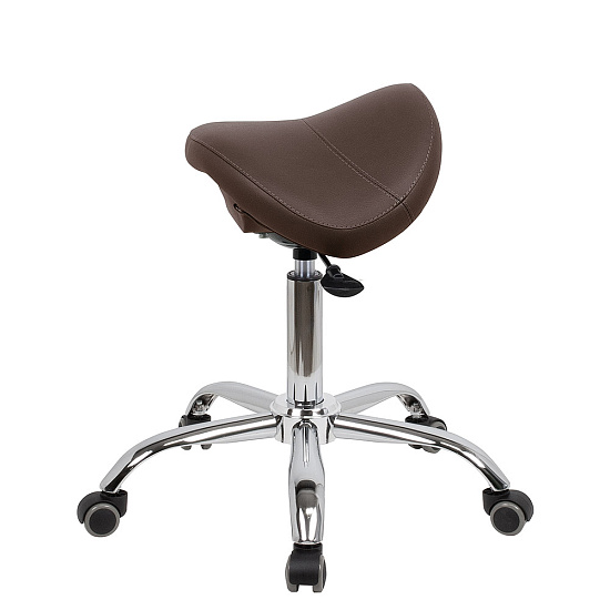 Стулья для маникюра: Стул седло BALANSE для маникюра (VLK 501, хром) за 380 руб. Фото 2