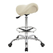 Стул седло BALANCE для парикмахера с кругом под ноги (VLK 261)