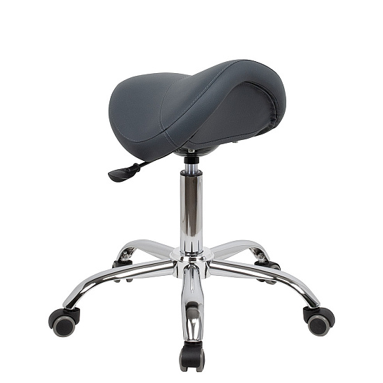 Стулья для маникюра: Стул седло BALANSE для маникюра (VLK 700, хром) за
