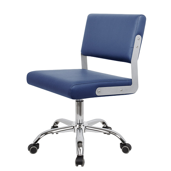 Стулья мастера педикюра: Венто для педикюра низкий (ECO PE 402, хром) за