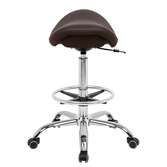 Стулья для парикмахера: Стул седло BALANCE для парикмахера с кругом под ноги (VLK 501) за 470 руб. Фото 2