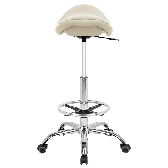 Стулья для парикмахера: Стул седло BALANCE для парикмахера с кругом под ноги (VLK 261) за 470 руб. Фото 4