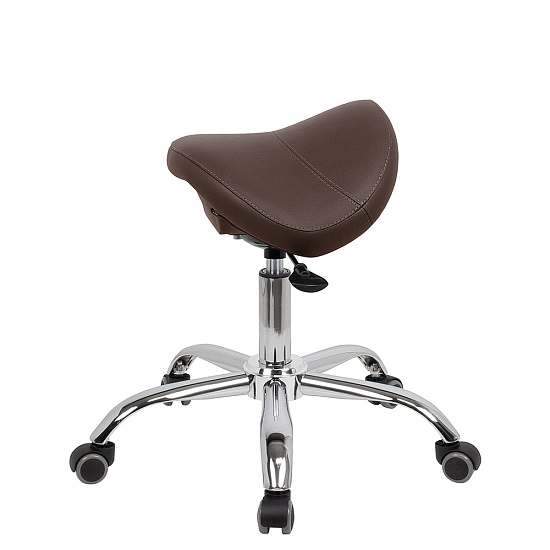 Стулья мастера педикюра: Стул седло BALANCE для педикюра низкий (VLK 501, хром) за 380 руб. Фото 2