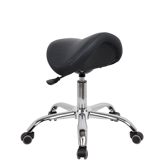 Стулья мастера педикюра: Стул седло BALANCE для педикюра низкий (VLK 600, хром) за