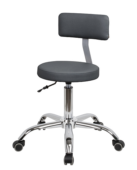 Стулья косметолога: Топ со спинкой для косметолога (VLK 700, хром) за