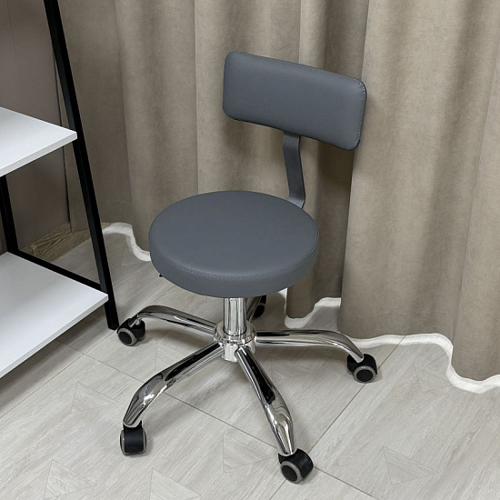Стулья для маникюра: Топ со спинкой для маникюра (VLK 100, хром) за 320 руб. Фото 3