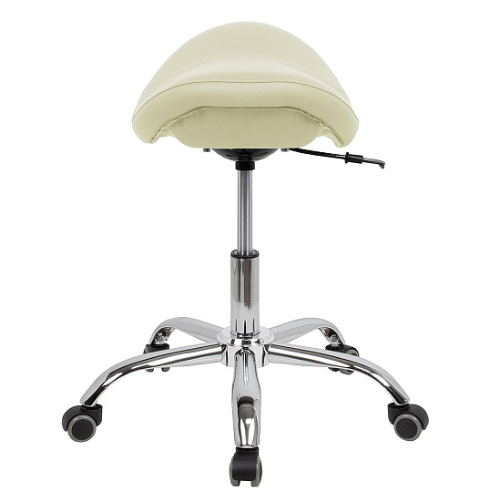 Стулья мастера педикюра: Стул седло BALANCE для педикюра низкий (VLK 261, хром) за 380 руб. Фото 4